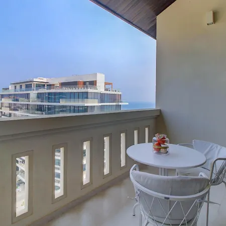 Luxe Getaways Royal Amwaj Palm Jumeirah Resort Apartment Holiday Home Dubai Exterior foto