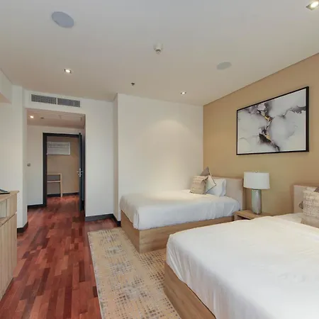 Luxe Getaways Royal Amwaj Palm Jumeirah Resort Apartment Holiday Home Dubai Exterior foto