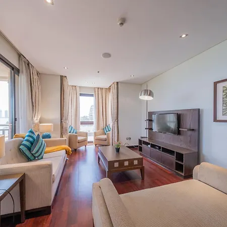 Luxe Getaways Royal Amwaj Palm Jumeirah Resort Apartment Holiday Home Dubai Exterior foto