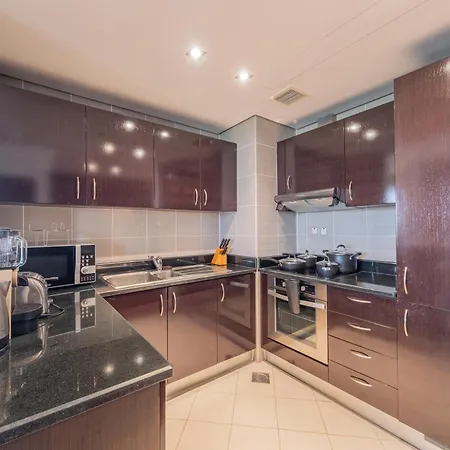 Luxe Getaways Royal Amwaj Palm Jumeirah Resort Apartment Holiday Home Dubai Exterior foto