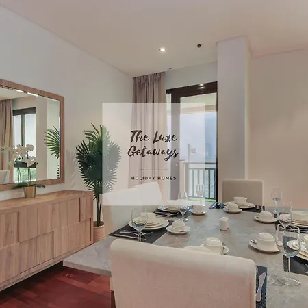 Luxe Getaways Royal Amwaj Palm Jumeirah Resort Apartment Holiday Home Dubai Exterior foto