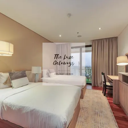 Luxe Getaways Royal Amwaj Palm Jumeirah Resort Apartment Holiday Home Dubai Exterior foto