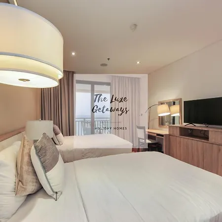 Luxe Getaways Royal Amwaj Palm Jumeirah Resort Apartment Holiday Home Dubai Exterior foto