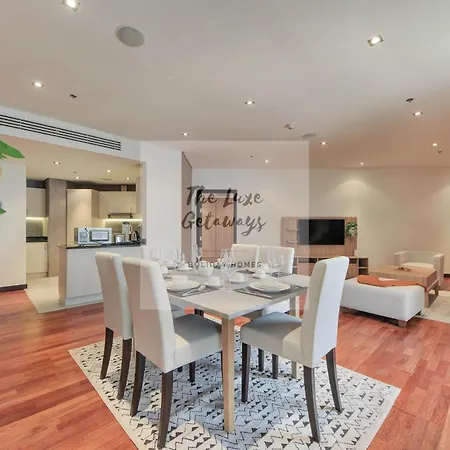 Luxe Getaways Royal Amwaj Palm Jumeirah Resort Apartment Holiday Home Dubai Exterior foto